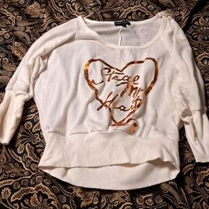 Cute casual bottom fitted top